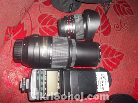 Nikon Flash and Lens